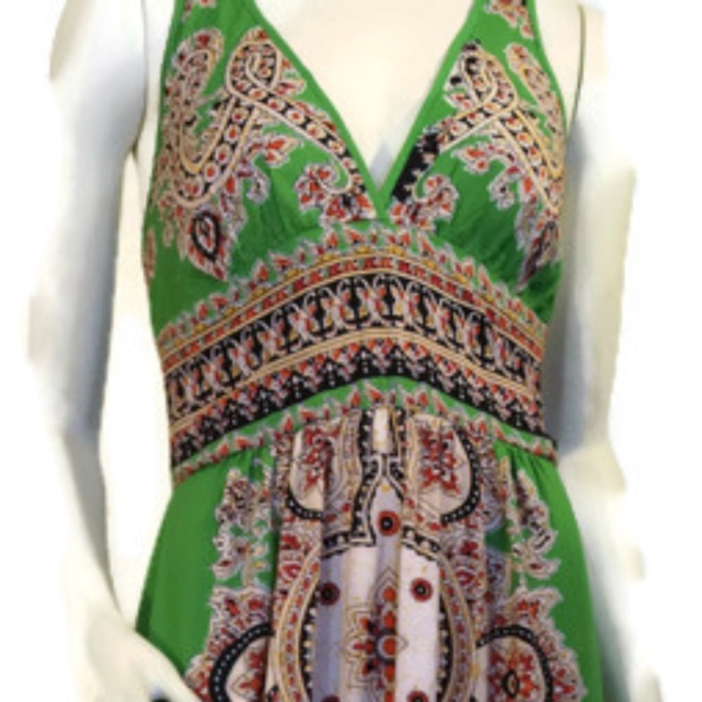 Angie Long Maxi Boho Style Dress L